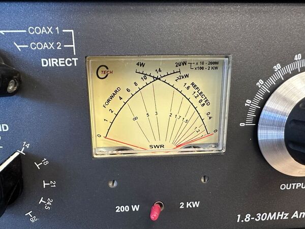 DU TUNER DU1500T -ACCORDATORE DI ANTENNA HF 1,8-30 Mhz - 1500W PEP COME NUOVO