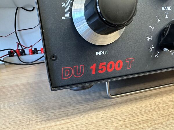 DU TUNER DU1500T -ACCORDATORE DI ANTENNA HF 1,8-30 Mhz - 1500W PEP COME NUOVO