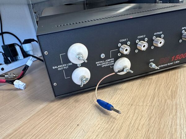 DU TUNER DU1500T -ACCORDATORE DI ANTENNA HF 1,8-30 Mhz - 1500W PEP COME NUOVO