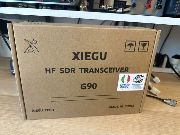 XIEGU G 90  RICETRASMETTITORE  HF 20 Watt SSB/CW/AM SDR COME NUOVO FEBBRAIO 2026 CON IMBALLO