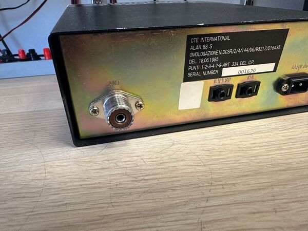 ALAN 88 S CB 34 CANALI ALL MODE AM  FM LSB USB OMOLOGATO CONDIZIONI ECCELLENTI CON IMBALLO
