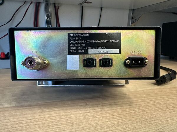 ALAN 88 S CB 34 CANALI ALL MODE AM  FM LSB USB OMOLOGATO CONDIZIONI ECCELLENTI CON IMBALLO