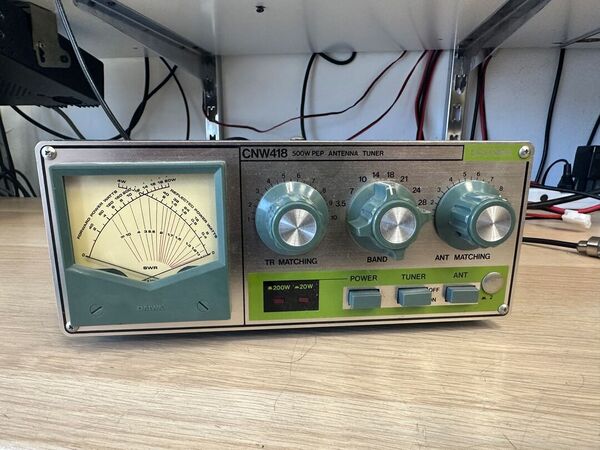 DAIWA CNW 418 ACCORDATORE MANUALE ANTENNA HF 500 WATT PEP OTTIMO