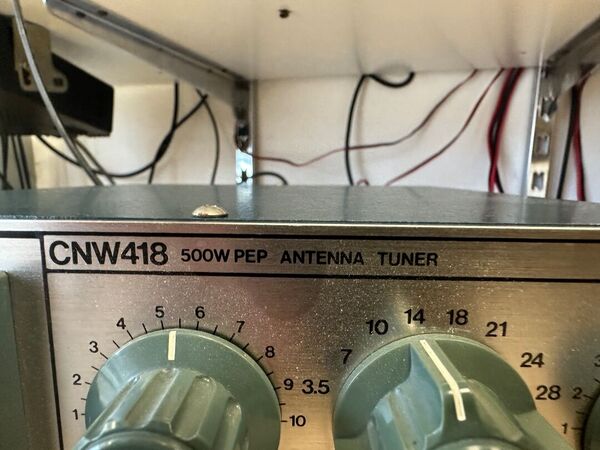 DAIWA CNW 418 ACCORDATORE MANUALE ANTENNA HF 500 WATT PEP OTTIMO
