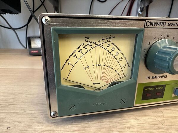 DAIWA CNW 418 ACCORDATORE MANUALE ANTENNA HF 500 WATT PEP OTTIMO