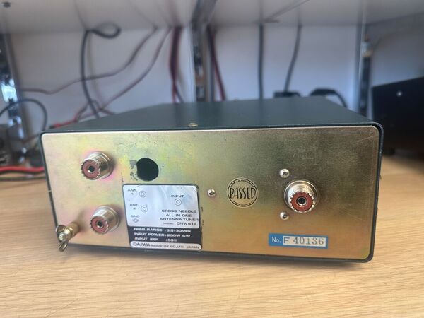 DAIWA CNW 418 ACCORDATORE MANUALE ANTENNA HF 500 WATT PEP OTTIMO