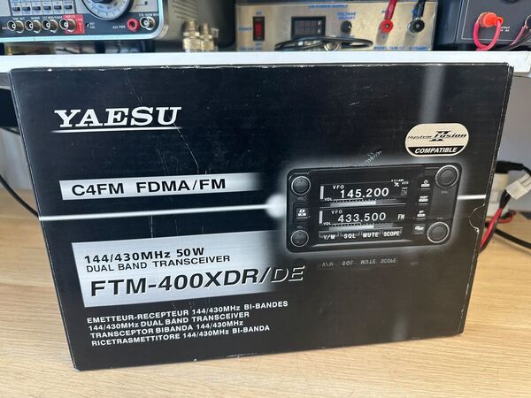 YAESU FTM 400 XDR/DE BIBANDA VEICOLARE OTTIMO CON IMBALLO