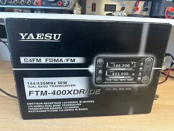 YAESU FTM 400 XDR/DE BIBANDA VEICOLARE OTTIMO CON IMBALLO