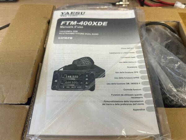 YAESU FTM 400 XDR/DE BIBANDA VEICOLARE OTTIMO CON IMBALLO