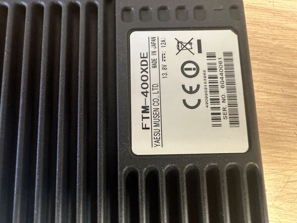 YAESU FTM 400 XDR/DE BIBANDA VEICOLARE OTTIMO CON IMBALLO