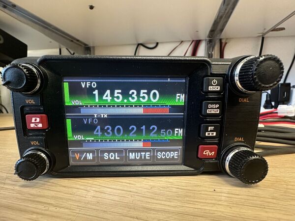 YAESU FTM 400 XDR/DE BIBANDA VEICOLARE OTTIMO CON IMBALLO