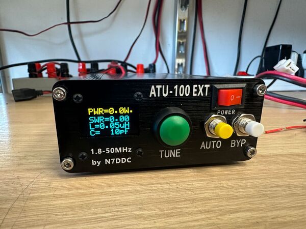 ATU-100 EXT 1,8-50 MHz ACCORDATRE AUTOMATICO ANTENNA  100W COME NUOVO CON IMBALLO