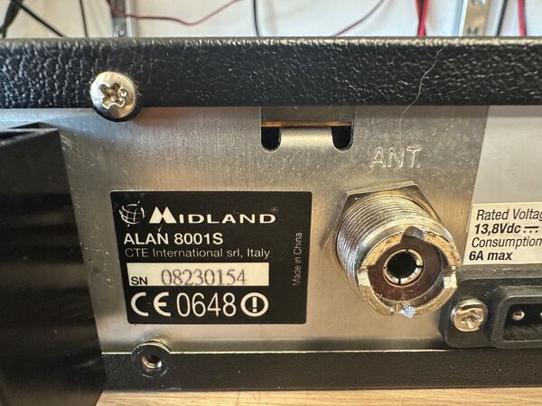 ALAN 8001 CB HF ALL MODE MODIFICATO ECO COLT OTTIMO CON IMBALLO