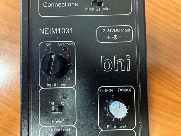 BHI  NEIM 1031 NOISE ELIMINATING IN LINE  MODULE OTTIMO