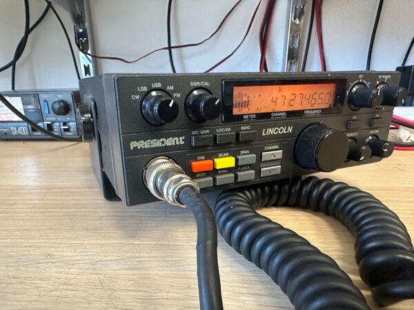 PRESIDENT LINCOLN CB HF ALL MODE 26 -30 MHZ OTTIMO