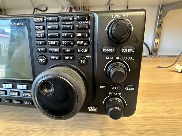 ICOM IC 9100 PENTABANDA ALL MODE HF 50 144 430 1200 MHZ  FULL OPTIONAL FILTRI  FL 430 3 FL 431 , D STAR  E IMBALLO