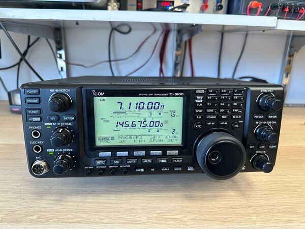 ICOM IC 9100 PENTABANDA ALL MODE HF 50 144 430 1200 MHZ  FULL OPTIONAL FILTRI  FL 430 3 FL 431 , D STAR  E IMBALLO