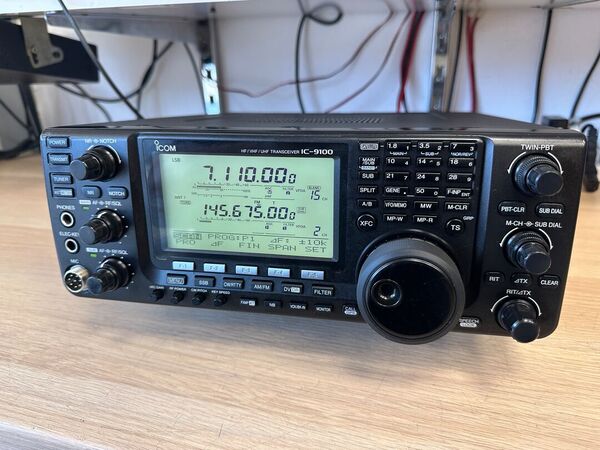 ICOM IC 9100 PENTABANDA ALL MODE HF 50 144 430 1200 MHZ  FULL OPTIONAL FILTRI  FL 430 3 FL 431 , D STAR  E IMBALLO