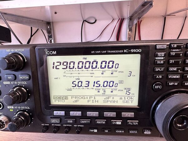 ICOM IC 9100 PENTABANDA ALL MODE HF 50 144 430 1200 MHZ  FULL OPTIONAL FILTRI  FL 430 3 FL 431 , D STAR  E IMBALLO