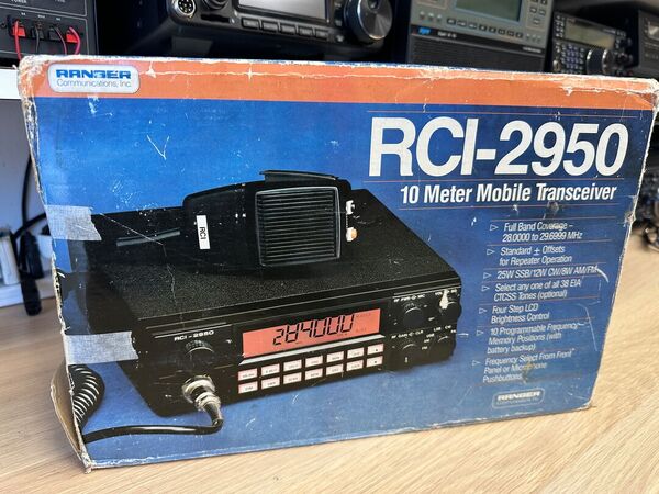 RANGER RCI 2950 CB HF ALL MODE 26-32 HZ OTTIMO CON IMBALLO