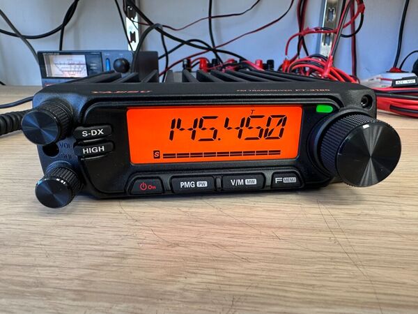 YAESU - FT-3185E ASP - TRANSCEIVER VHF FM 85W COME NUOVO CON IMBALLO
