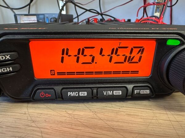 YAESU - FT-3185E ASP - TRANSCEIVER VHF FM 85W COME NUOVO CON IMBALLO