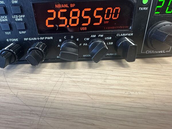 ANYTONE 5555 PLUS N CB HF ALL MODE OTTIMO CON IMBALLO