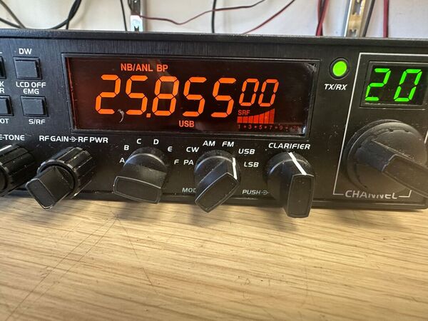 ANYTONE 5555 PLUS N CB HF ALL MODE OTTIMO CON IMBALLO