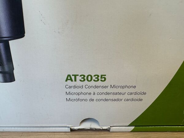 AUDIO TECHNICA AT 3035 MIKE BASE COME NUOVO CON IMBALLO