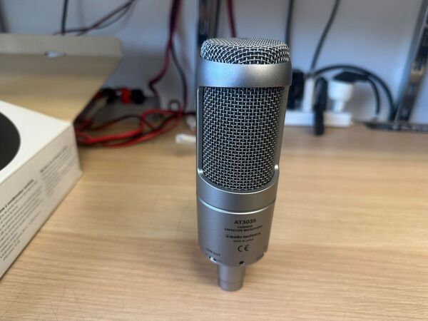 AUDIO TECHNICA AT 3035 MIKE BASE COME NUOVO CON IMBALLO