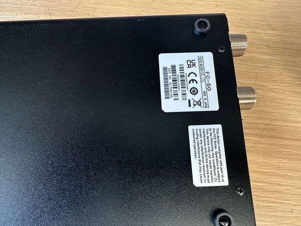 YAESU FC 50 ACCORDATORE AUTOMATICO DI LINEA HF E 50 MHZ COME NUOVO CON IMBALLO E GARANZIA CSY AND SON