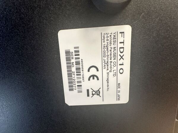 YAESU FT DX 10 HF E 50 MHZ ALL MODE OTTIMO CON IMBALLO