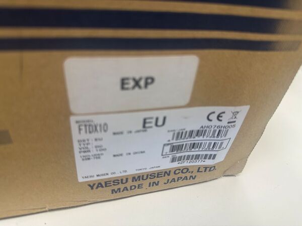 YAESU FT DX 10 HF E 50 MHZ ALL MODE OTTIMO CON IMBALLO