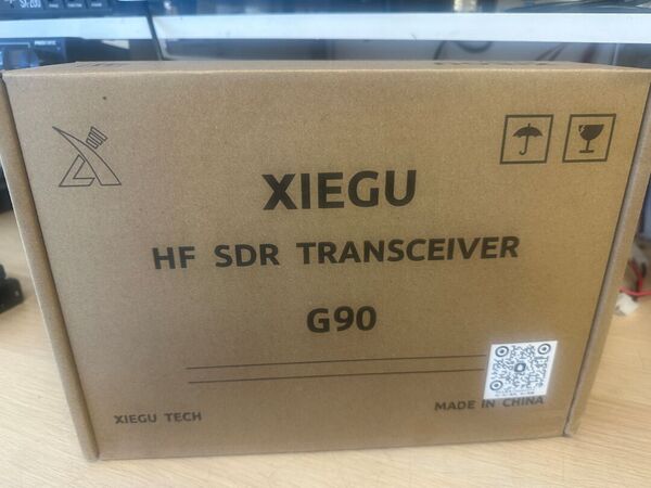 XIEGU G90S RICETRASMETTITORE HF 20 WATT SSB/CW/AM SDR COME NUOVO CON  H1 CAR MOUNTH E IMBALLO