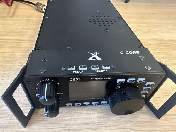 XIEGU G90S RICETRASMETTITORE HF 20 WATT SSB/CW/AM SDR COME NUOVO CON  H1 CAR MOUNTH E IMBALLO