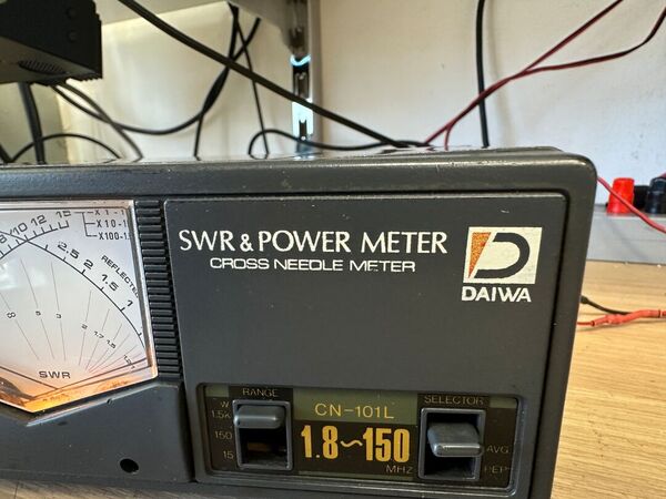 DAIWA CN 101 L  ROSWATTMETRO  DA 1,8 A 150 MHZ 1,5 KW PEP OTTIMO