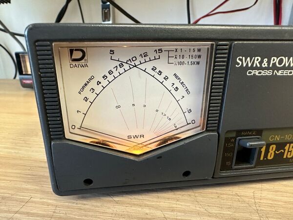 DAIWA CN 101 L  ROSWATTMETRO  DA 1,8 A 150 MHZ 1,5 KW PEP OTTIMO