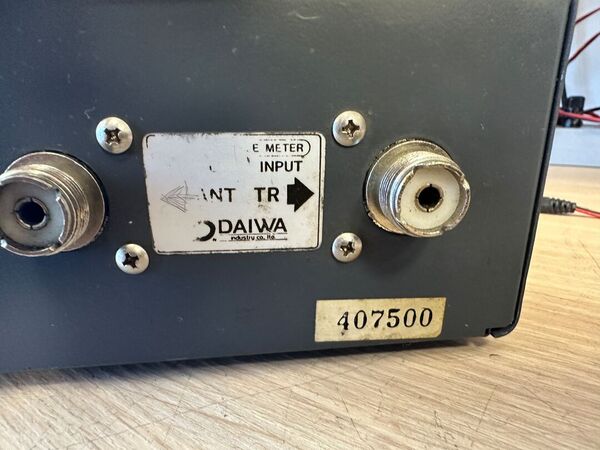 DAIWA CN 101 L  ROSWATTMETRO  DA 1,8 A 150 MHZ 1,5 KW PEP OTTIMO