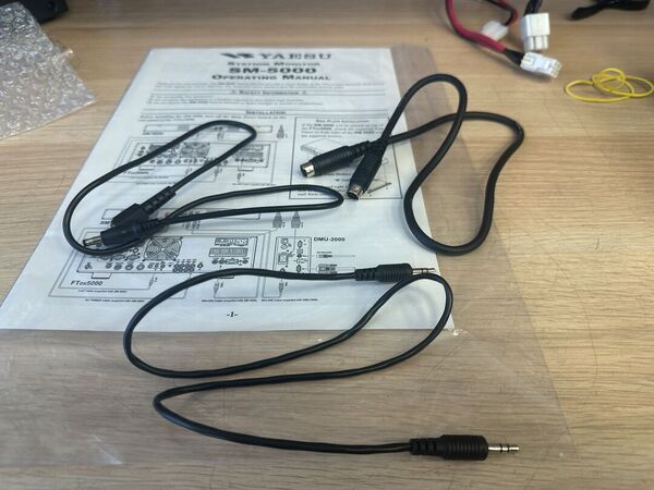 YAESU SM 5000 Monitor di stazione r FT-DX5000 OTTIMO C0N IMBALLO