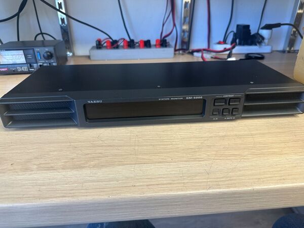 YAESU SM 5000 Monitor di stazione r FT-DX5000 OTTIMO C0N IMBALLO