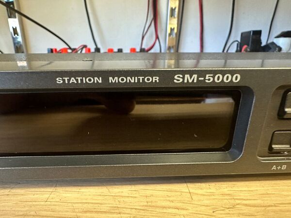 YAESU SM 5000 Monitor di stazione r FT-DX5000 OTTIMO C0N IMBALLO