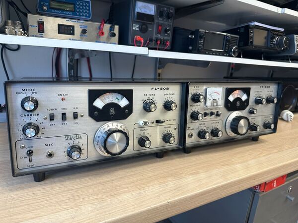 LINEA YAESU FR 50 E FL 50 CONDIZIONI ECCELLENTI LEGGI BENE