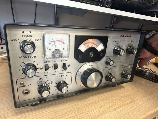 LINEA YAESU FR 50 E FL 50 CONDIZIONI ECCELLENTI LEGGI BENE