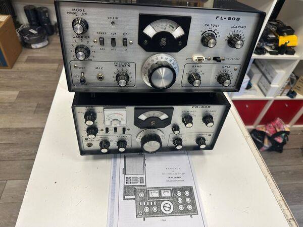 LINEA YAESU FR 50 E FL 50 CONDIZIONI ECCELLENTI LEGGI BENE