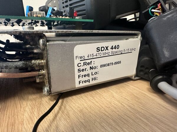 PONTE RIPETITORE CON MOTOROLA GM 340 E DUPLEXER  LEGGI BENE