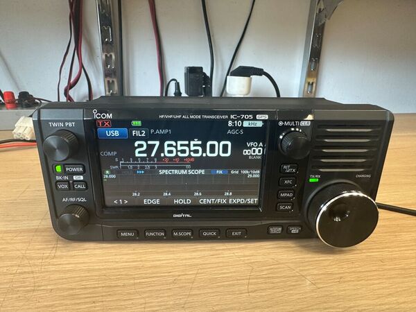 ICOM IC 705 QUADRIBANDA ALL MODE COME NUOVO CON IMBALLO