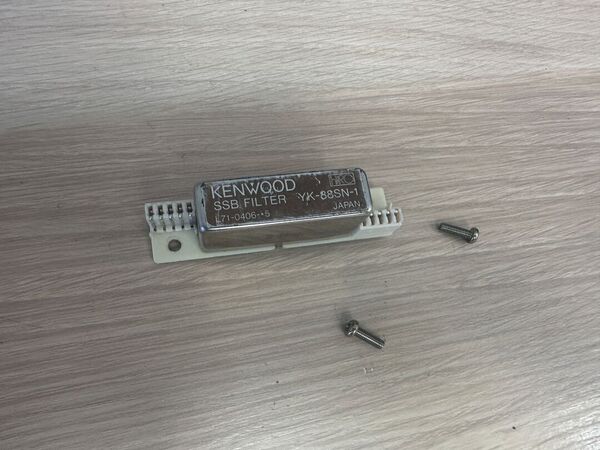 KENWOOD YK-88SN-1 FILTRO SSB OTTIMO PER KENWOOD TS 450/690/850 E SIMILARI