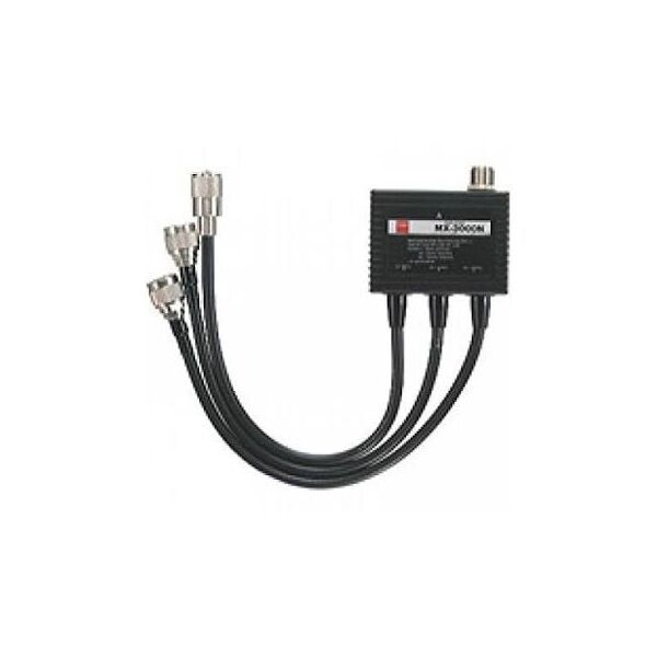 DIAMOND MX-3000N-TRIPLEXER 1.6-160/350-500/850-1300 MHZ CONNESSIONI PL259/NM/NM