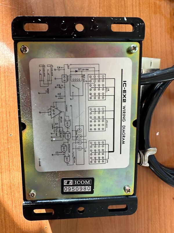 ICOM EX2 MARKER EXTENSION TERMINAL NUOVO  FONDO DI MAGAZZINO CON IMBALLO