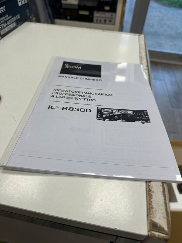 ICOM ICR 8500 RICEVITORE ALL MODE DA 0 A 2GHZ COME NUOVO CON IMBALLO